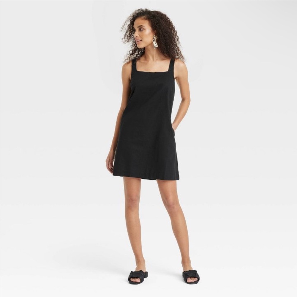 a new day Black Mini Dress